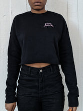 Load image into Gallery viewer, "I'm at Capacity" CROPPED PULLOVER