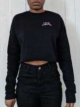 Load image into Gallery viewer, &quot;I&#39;m at Capacity&quot; CROPPED PULLOVER
